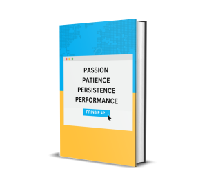 Prinsip 4P Passion Patience Persistence Performance