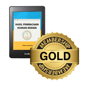 Paket Gold Human Design - Buku Cetak Hasil Pembacaan Human Design Dalam Bahasa Indonesia