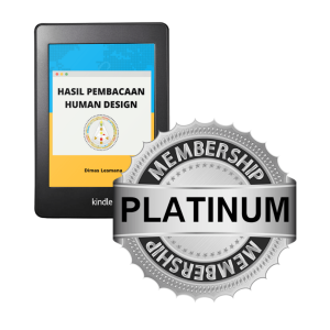 Paket Platinum Human Design - Buku Cetak Hasil Pembacaan Human Design Dalam Bahasa Indonesia Serta Konsultasi Pembacaan Human Design